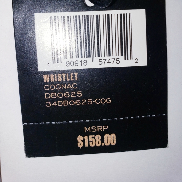 ❗Closeout sale FRYE BRWN  LEATHER WRISTLET CLUTCH - Picture 2 of 6